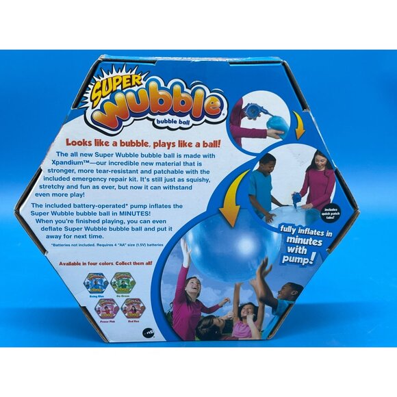 Super Wubble Bubble Ball With Pump - Picture 3 of 5
